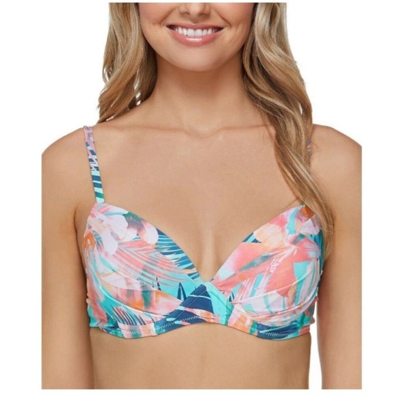 Raisins Juniors Vieques Moonshadow Bikini Set Large Women Summer Bathing Suit - Picture 8 of 10